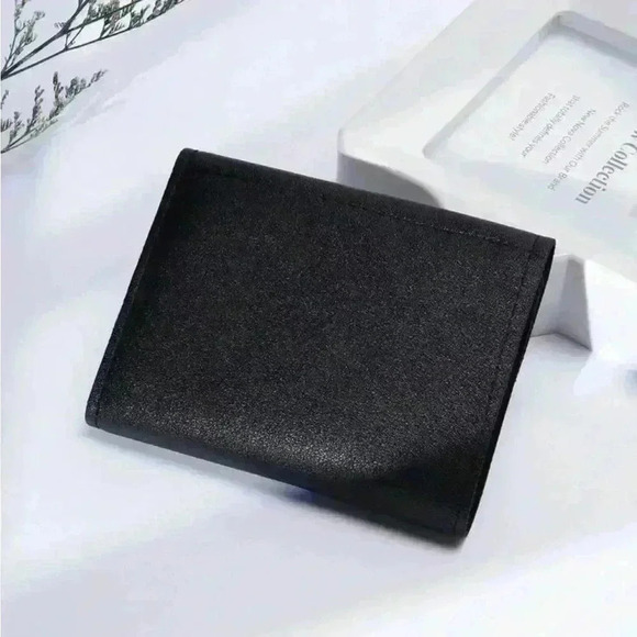⚠️Clearance🖤🎀Colorblock Black Ribbon Wallet / Cardholder - Picture 3 of 5